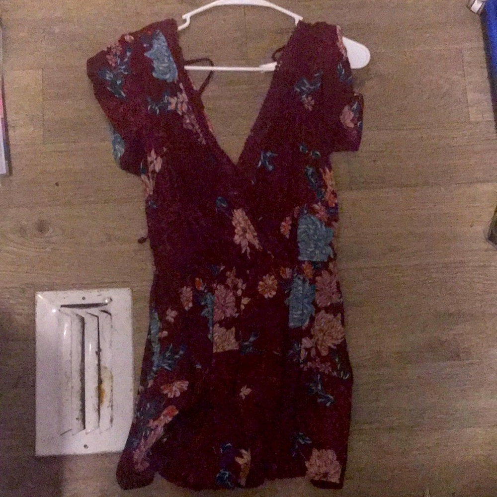 Super girly, flowy, romper from Target. Only worn a few times